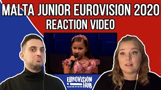 Malta | Junior Eurovision 2020 Reaction | Chanel Monseigneur - Chasing Sunsets | Eurovision Hub