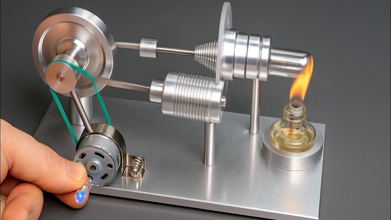 Testing a Miniature Heat Engine | Fascinating Experiment
