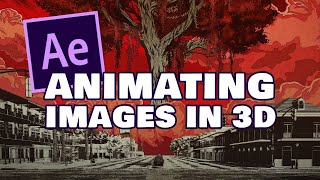 Animating an Image in 3D in After Effects (ft. Deadly Premonition 2 Cover Art)