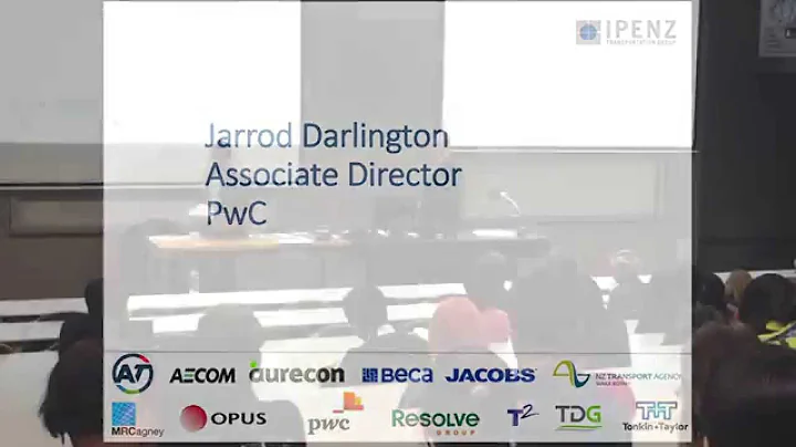 IPENZ Careers Evening 2015 - Jarrod Darlington