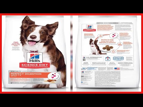 Hill's Science Diet Adult Dog Dry Perfect Digestion Chicken, Brown Rice, & Whole Oats Recipe, 22 lb