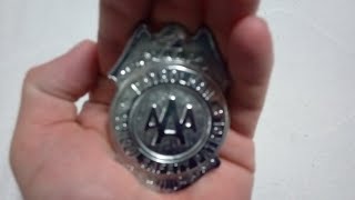 AAA School Safety Patrol  Crossing Guard Patrolmen Police Badge