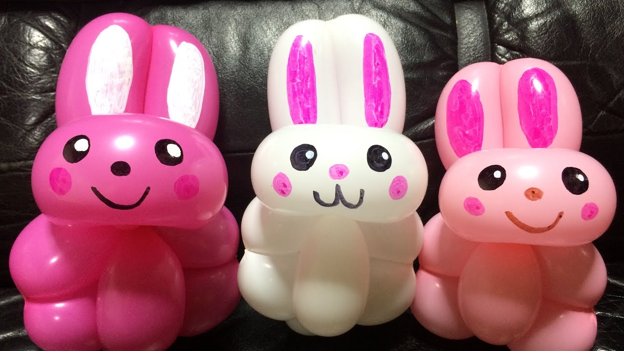 Balloon Twisting Rabbit バルーンアート 作り方 うさぎ Youtube