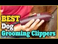 Best Dog Grooming Clippers 2022 [Top 5 Picks]