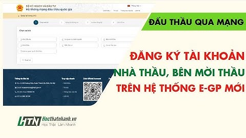 Tài liệu hướng dẫn đấu thầu qua mạng