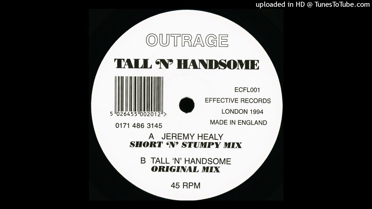 Outrage – Tall 'n' Handsome (Original Mix) 1994 - YouTube