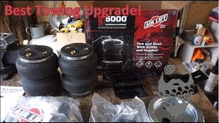 Best Towing Upgrade! Air Lift Air Spring Install and Review (Chevrolet Silverado)