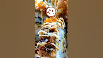 Delicious Sushi With Tobiko 