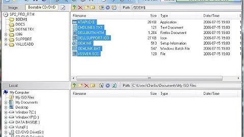 cách giải nén tập tin ISO  Extract files iso