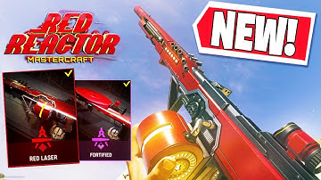 THE NEW AUTOMATON "RED LASER" MASTERCRAFT with RED ENERGY TRACERS (RED REACTOR MASTERCRAFT BUNDLE)