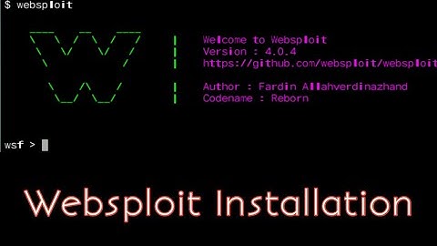 Cara Install Websploit Di Termux %100 Works | 2021