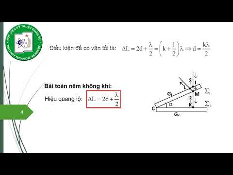 Video [Ôn tập Vật lý đại cương 2] - Chương 7.1. Giao thoa... - YouTube