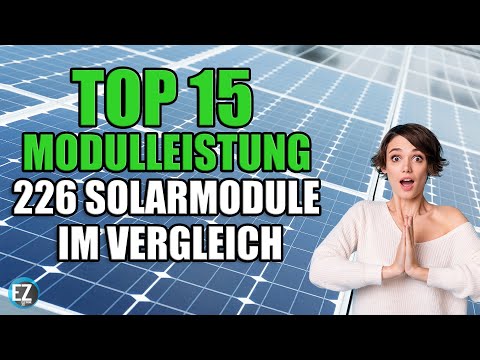 Video: Welche Solarmodule sind die besten?