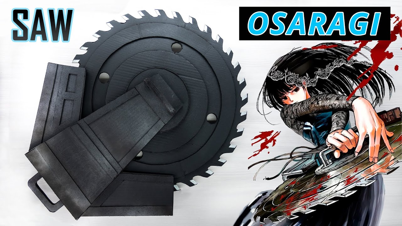 This Papercraft Anime Weapon Looks TOO Real! (OSARAGI’S SAW from Sakamoto Days)