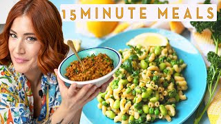 These 15 Minute Vegan Dinners Will Change Your Life | Upgrading Boxed Mac \& Cheese