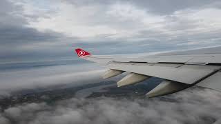 Turkish airline take off from New Istanbul airport to JFK Airport