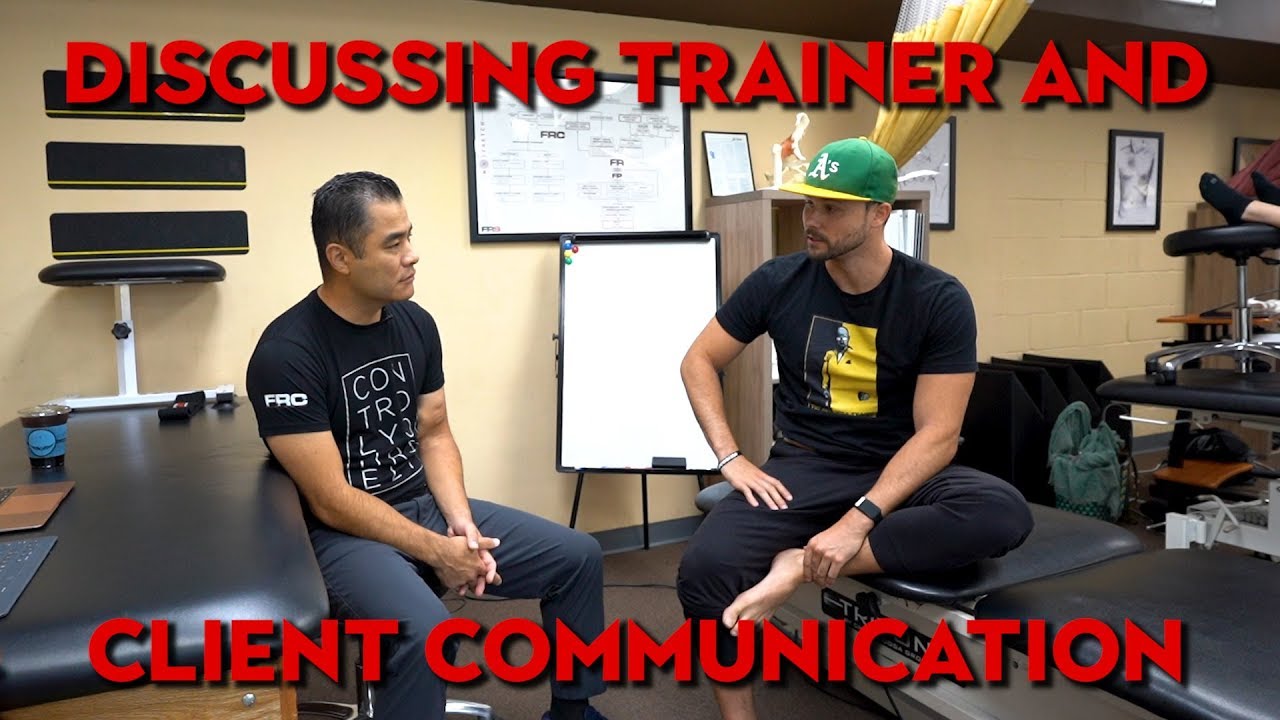 Trainer & Client Communication: In Session with Dr Locrao