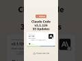 ☕ Claude Code v2.1.126 — project purge command + 35 changes #claude #claudecode #AI
