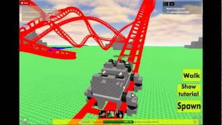 Roblox Rollercoaster: LIVE WIRE! Made on Coaster Creator!