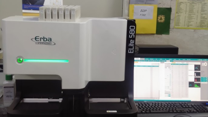 ELite 580 - Automated 5 Part Differential Hematology Analyzer with  Autoloader - YouTube