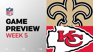 New Orleans Saints vs. Kansas City Chiefs | 2024 Week 5 Game Preview