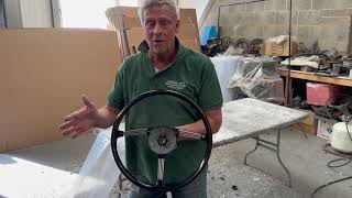 Triumph TR3 Steering Wheel Restoration