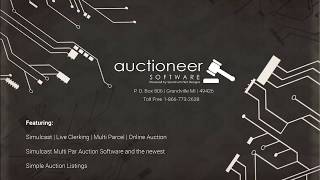 Simulcast Multi Parcel Auction Software