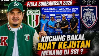 Piala Sumbangsih Kuching City vs JDT, Kuching Boleh Menang ke atas JDT