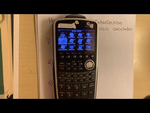 Finding intersection points