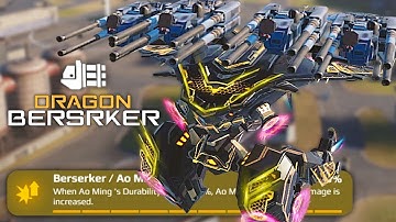 You Guys Dared Me… BERZERKER 4x Vengeance Ao Ming - Living Legend | War Robots