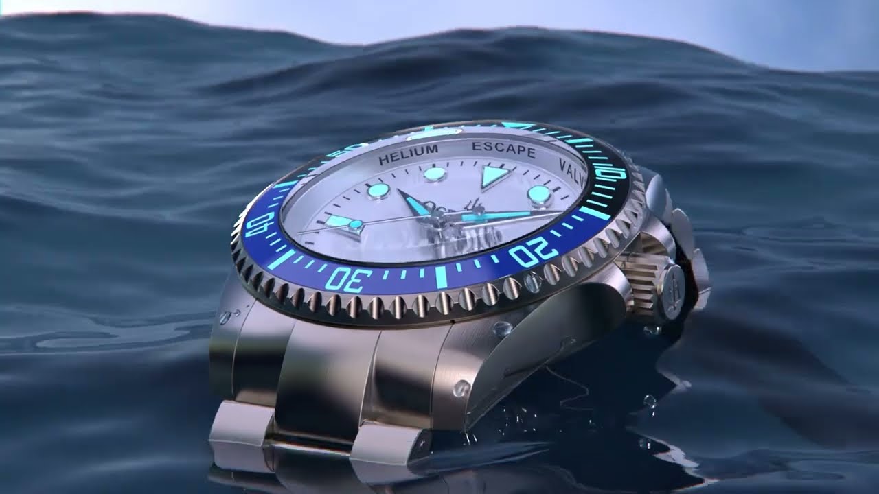Titanium Oceaneva watch