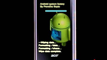 HARD RESET ACER : Liquid E