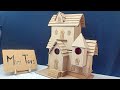 Making Birdhouse From Cardboard 4   DIY Cardboard Projects