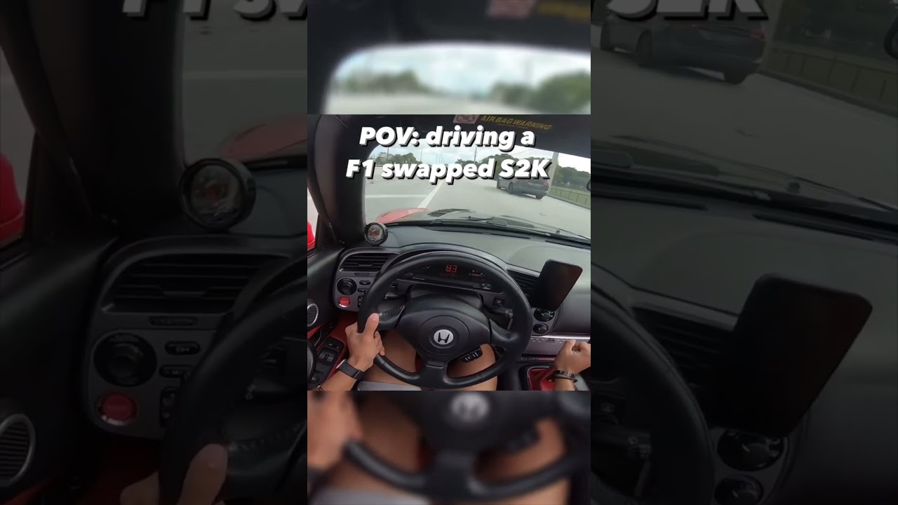 POV: driving a F1 swapped S2000 🚀 