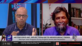 Hetmyers Wc Selection Gets Mixed Reactions Sportsmax Zone