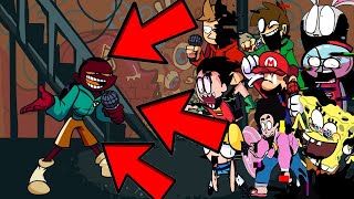 FNF   Low Rise But All Pibby Characters Sings It  Every Turn a Different Character Sings