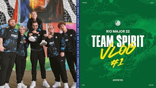 TEAM SPIRIT: IEM RIO MAJOR 2022. VLOG 1.