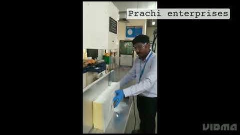 Vertical Foam Cutting Machine #vertical foam cutting machine  #foam cutting machine