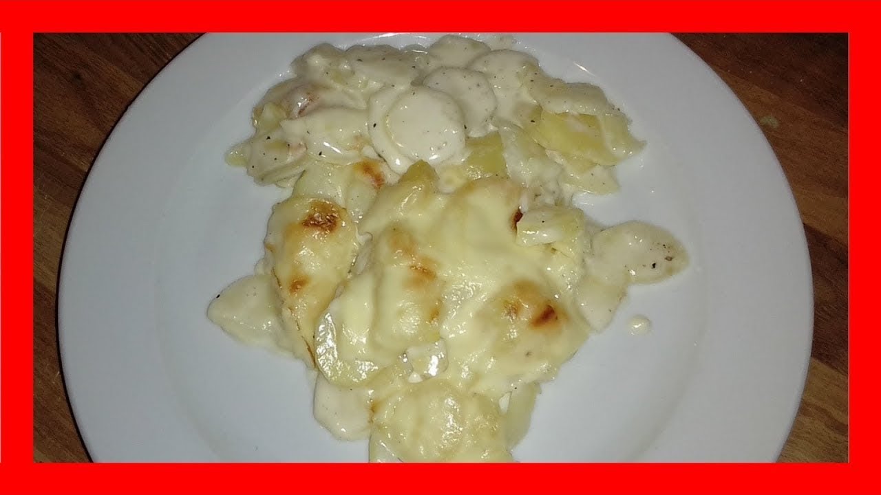 Käse Kartoffel Gratin !!! Schnell Einfach &amp; Lecker - YouTube