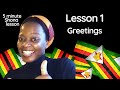 Lesson 1 greetings  shona beginner lessons speak shona