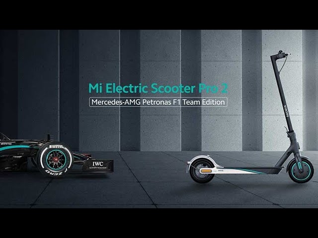 Trotinete Eléctrica Xiaomi Mi Electric Scooter Pro 2 Mercedes AMG Petronas  F1 Team Edition - Switch Technology