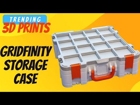 Gridfinity Parts Organizer Box Holder by Jer