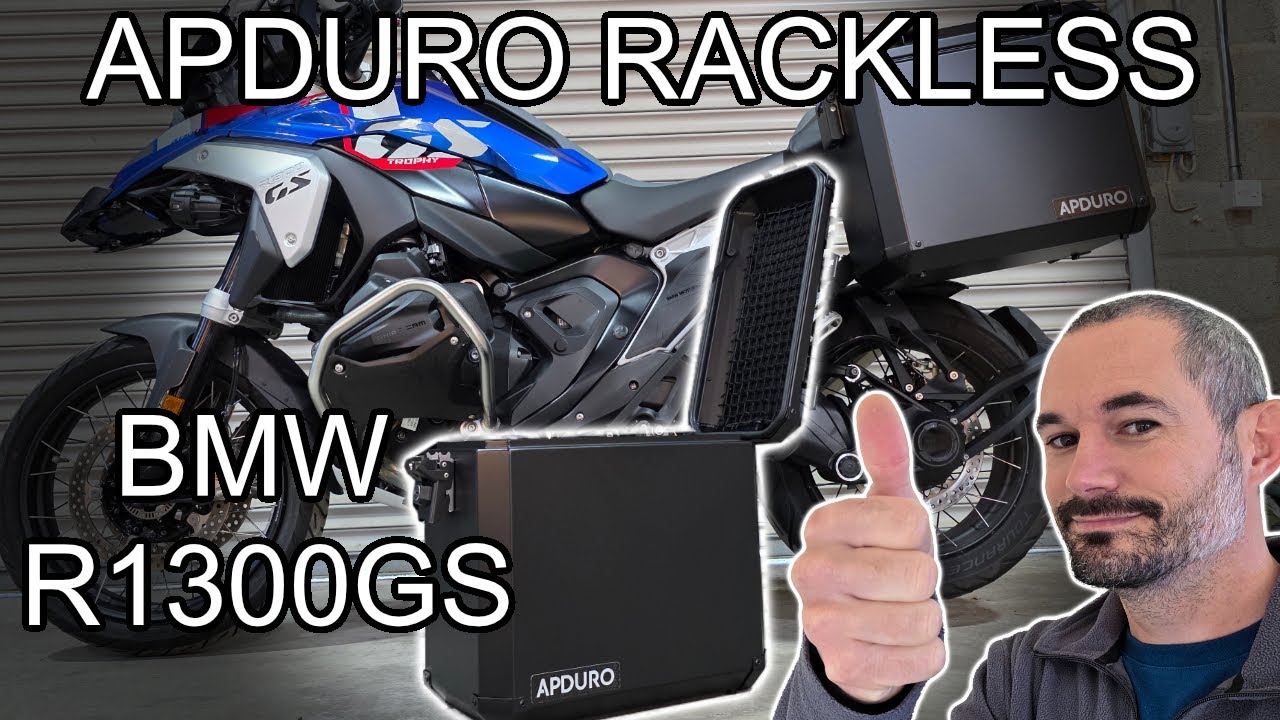 Кофры APDURO RACKLESS для BMW R1300GS — не ищите дальше!