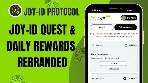Joy-ID Protocol Quest & Daily Rewards | Earn Jpoints With Joy-ID Wallet