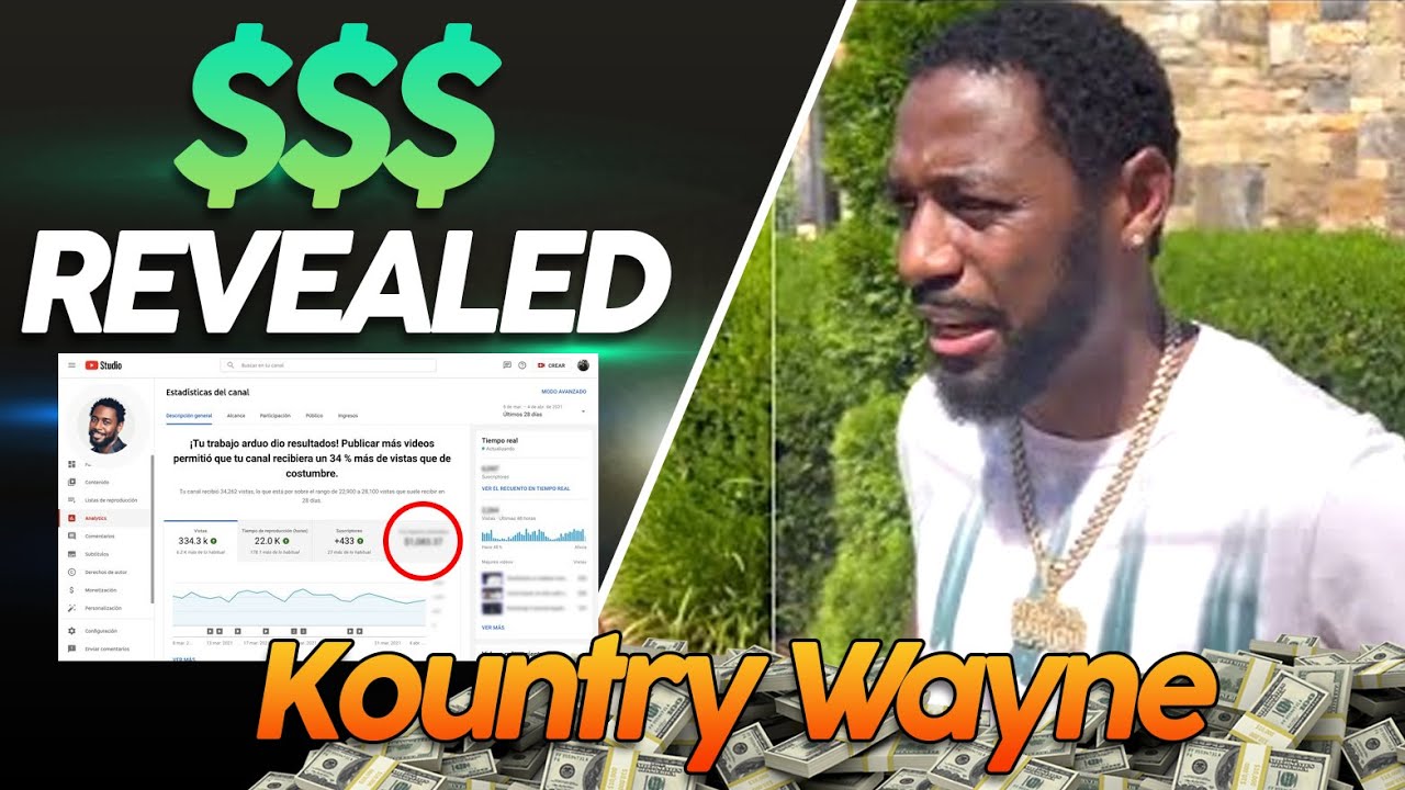 ☀️🤑 How Much Money Does Kountry Wayne Make On Youtube ☀️🤑 YouTube