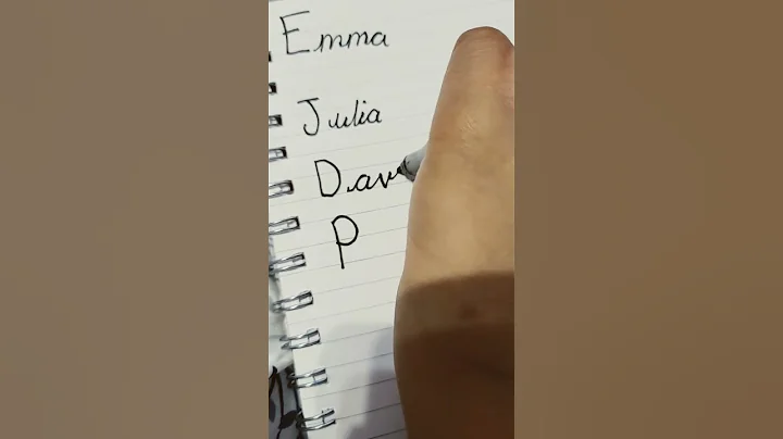 writing the past few names emma julia david pinelli