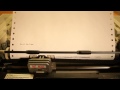 Rockys printer  eye of the tiger on a dot matrix printer