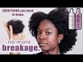 How To Use Protein to Stop Breakage on Natural Hair