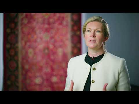 فرش درباری سلطنتی صفوی کریستیز اینک