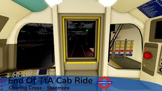 JL CAB RIDE: Charing Cross  Stanmore (End of TfA)